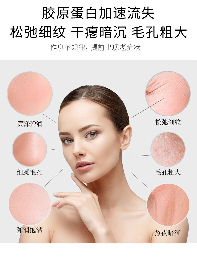 倾龄视黄醇滋润赋活晚霜双a醇精华补水修护双重抗皱提拉紧致保湿霜50g