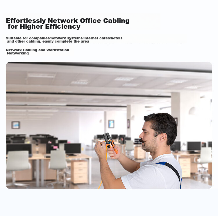 Кабель Ethernet CHOSEAL Cat6A, неэкранированный, 10 Гбит/с, чистая медная жила, 25 метров, оранжевый