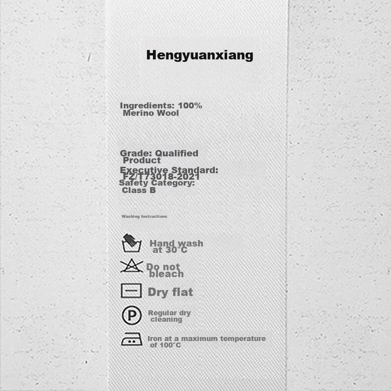 Мужской свитер Hengyuanxiang из 100% чистой шерсти, новый зимний стиль, полуворотник, толстый теплый вязаный базовый слой для молодых и людей среднего возраста