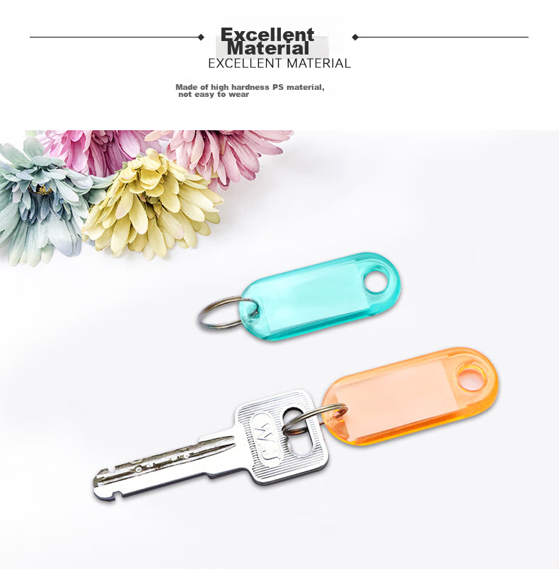 Брелок Befon 7212, цветной, идентификационная табличка, 50 шт.