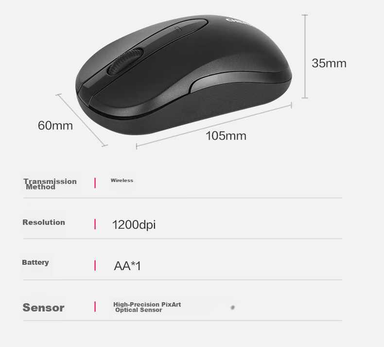 Беспроводной комплект CHERRY DW2300: клавиатура и мышь, черный. Полноразмерная, тихая, портативная, для офиса и дома.