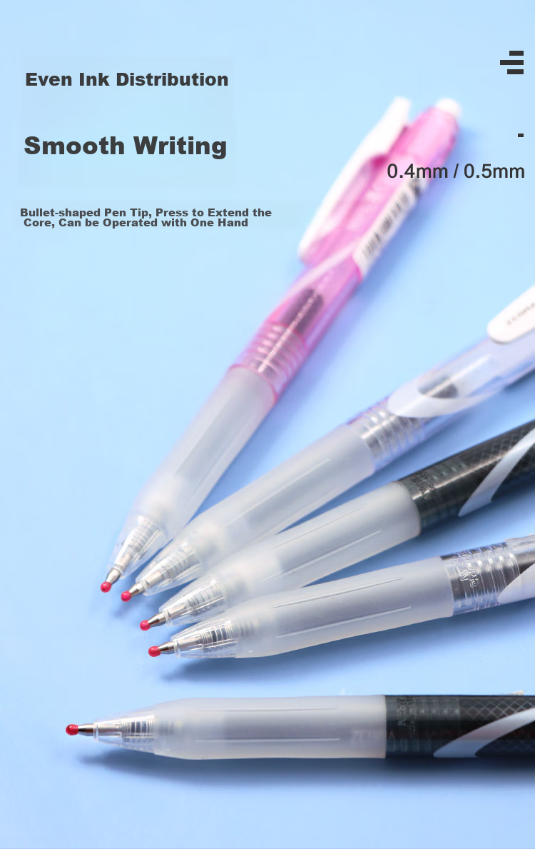 Гелевая ручка ZEBRA Speedy Quick Writing Pen, 0.5 мм, черная