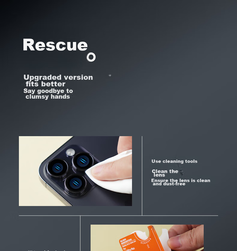 Защитное стекло для камеры Lanxingxiansheng для iPhone 15 / 15 Plus, черное, 2 шт.