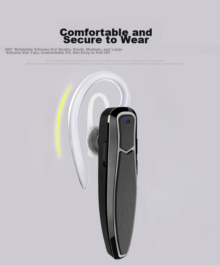 Беспроводные Bluetooth-наушники Masentek M26 для вождения, внутриканальные, с заушным креплением, для прослушивания музыки, спорта, звонков, длительное время работы от аккумулятора, совместимы с iPhone, Huawei, Xiaomi, Honor, Vivo, Oppo и другими смартфонами