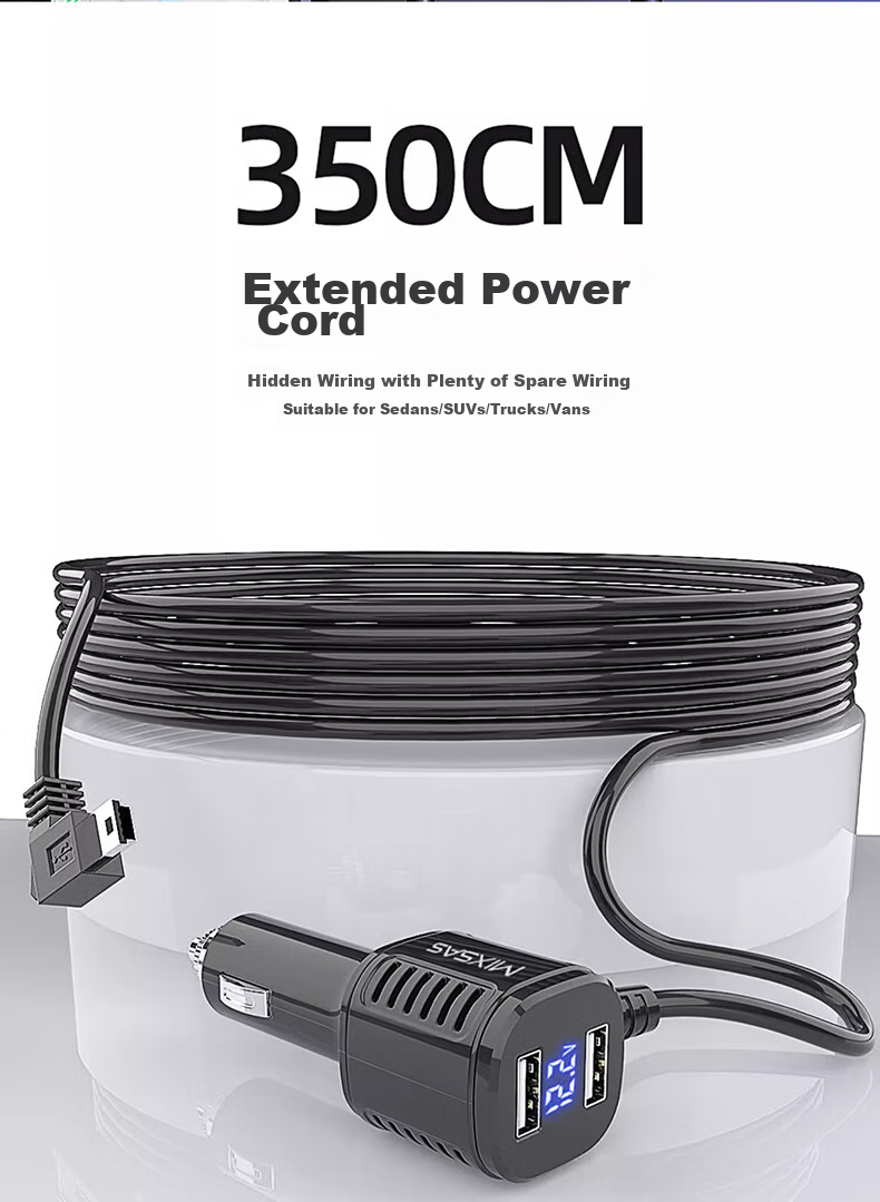 Автомобильное зарядное устройство с двумя USB
