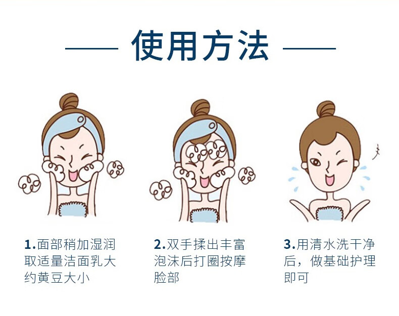 STVKG小野博士美白洗面奶烟酰胺男女深层清洁脸部毛孔提亮肤色氨基酸护肤烟酰胺洗面乳200ml