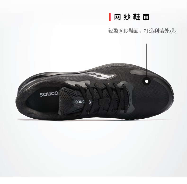 Saucony索康尼女子慢跑训练鞋跑步鞋Phoenix hybrid火鸟 S18161-1 白色
	 35.5