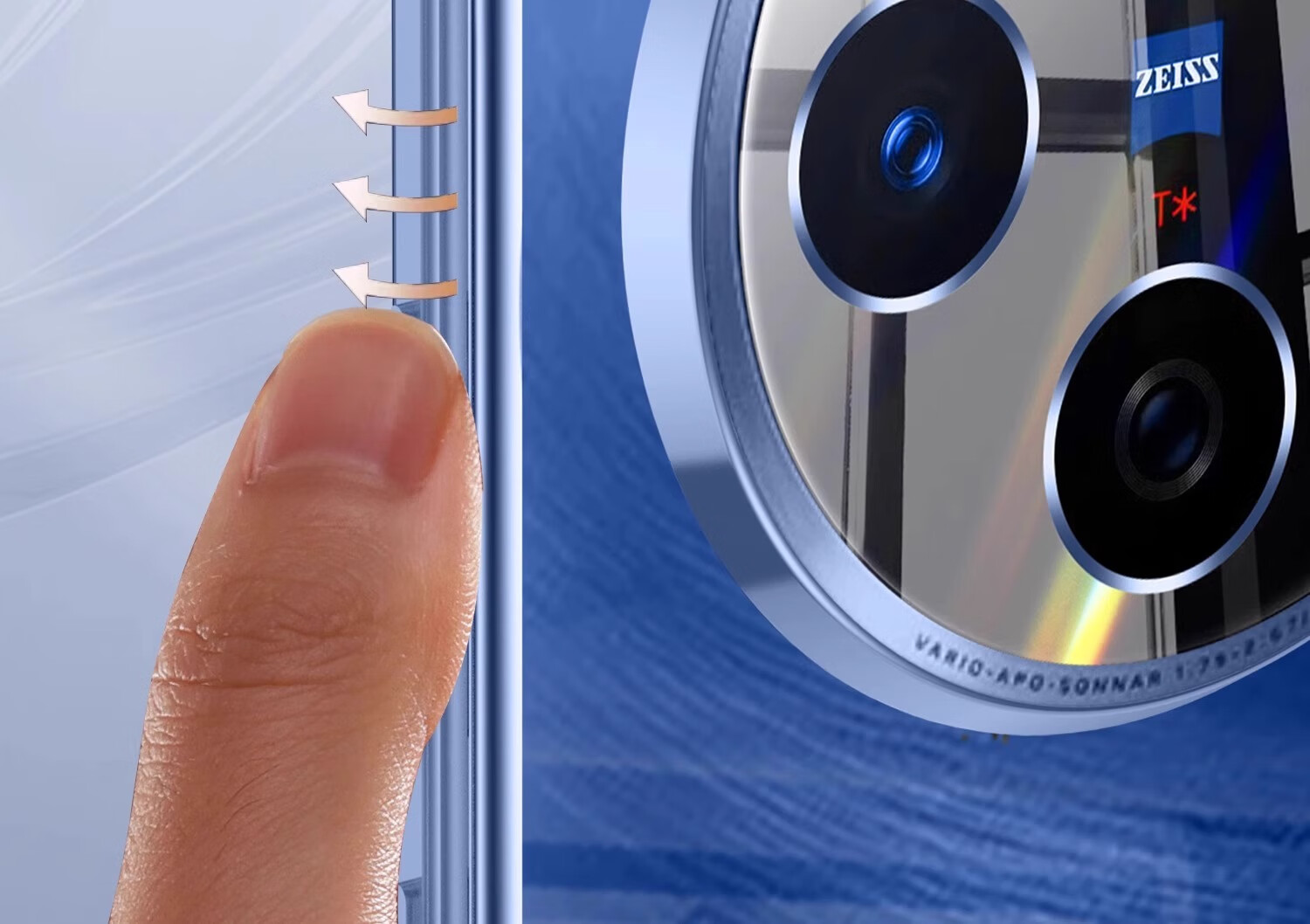 Чехол-накладка Zhiweishi для Vivo X200 Pro, ультратонкий, прозрачный, безрамочный, жесткий, защитный, противоударный, минималистичный дизайн
