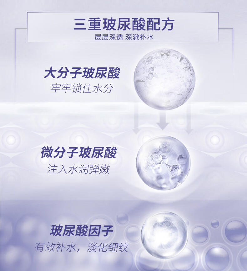 欧莱雅（LOREAL） 玻色因安瓶面膜PRO大小分子玻尿酸密集补水熬夜护肤救星 玻色因安瓶面膜 25片
