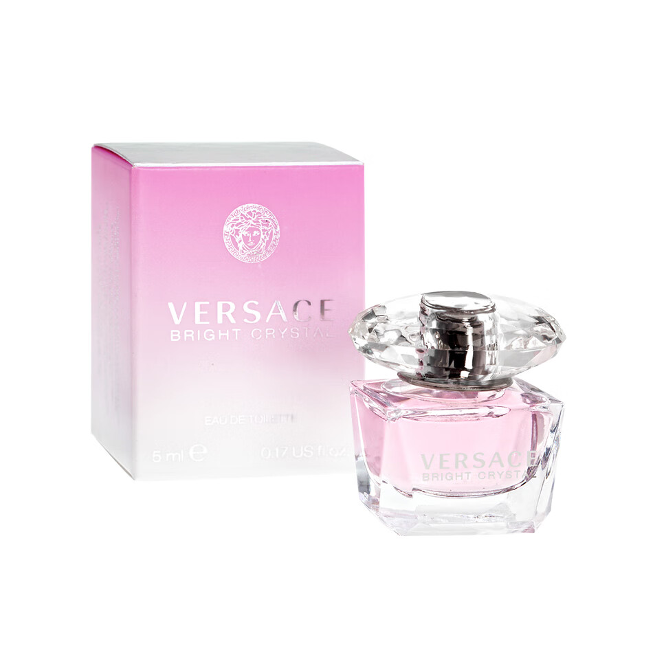 范思哲（Versace）香恋水晶女士香水 10ml（专柜香水） 粉水晶