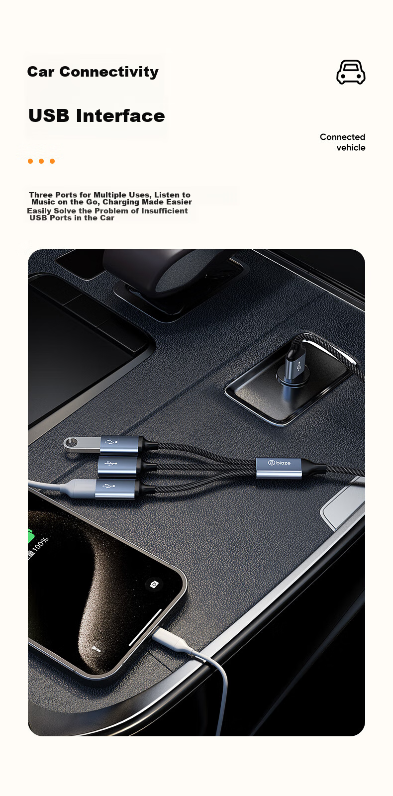 USB-хаб BIAZE HUB60, 1-вход/3-выхода, алюминиевый сплав, серый, для Huawei MateBook14 и других ноутбуков