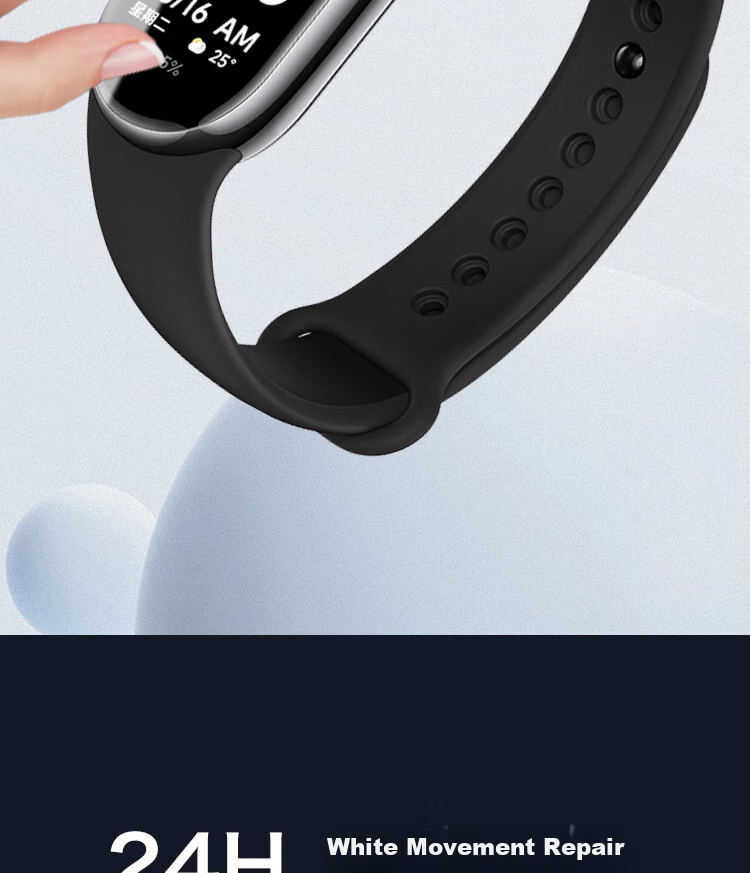 Защитная пленка ESCAPE для Xiaomi Mi Band 10/9/8/7 NFC, гидрогелевая, самовосстанавливающаяся, HD Clear, защита от царапин, 3 шт.