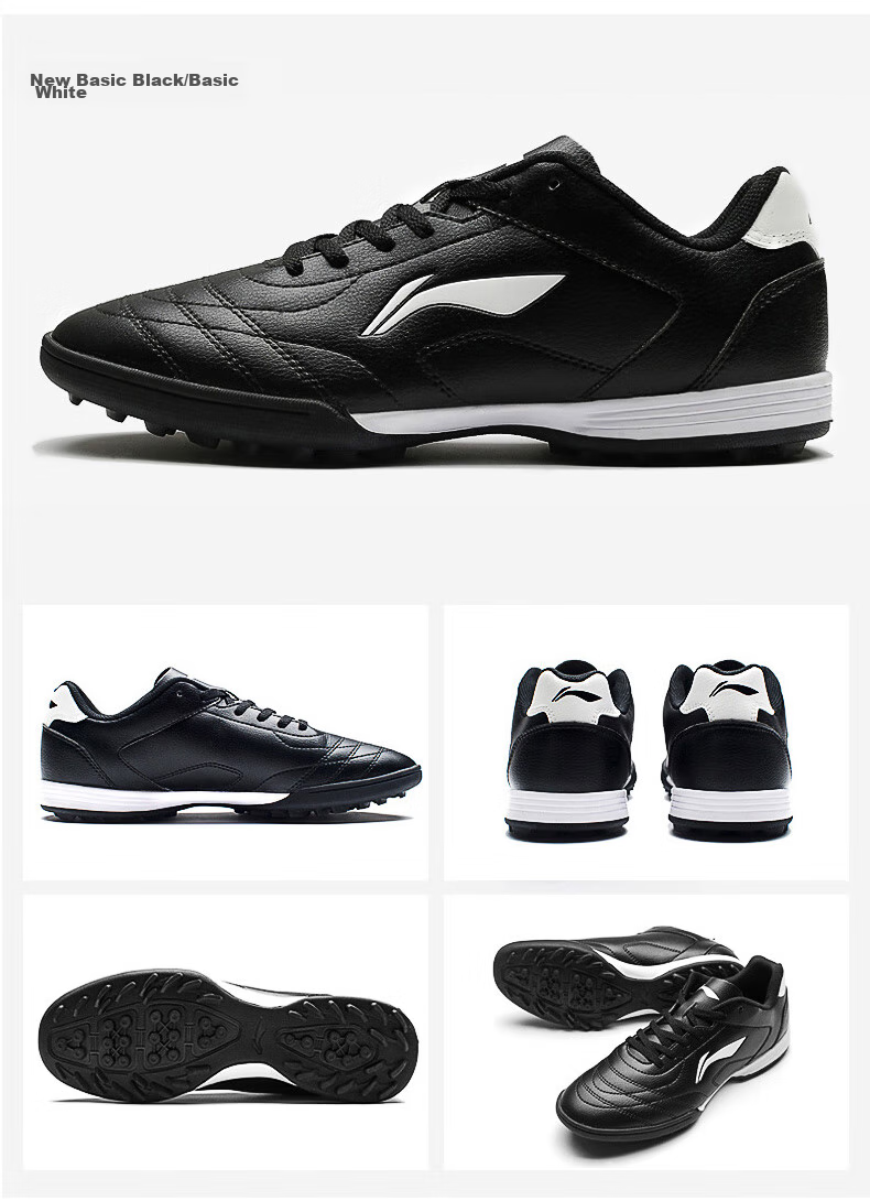 Футбольные бутсы Li-Ning для мужчин, профессиональные тренировочные бутсы для зала и искусственного газона, синие, размер 33