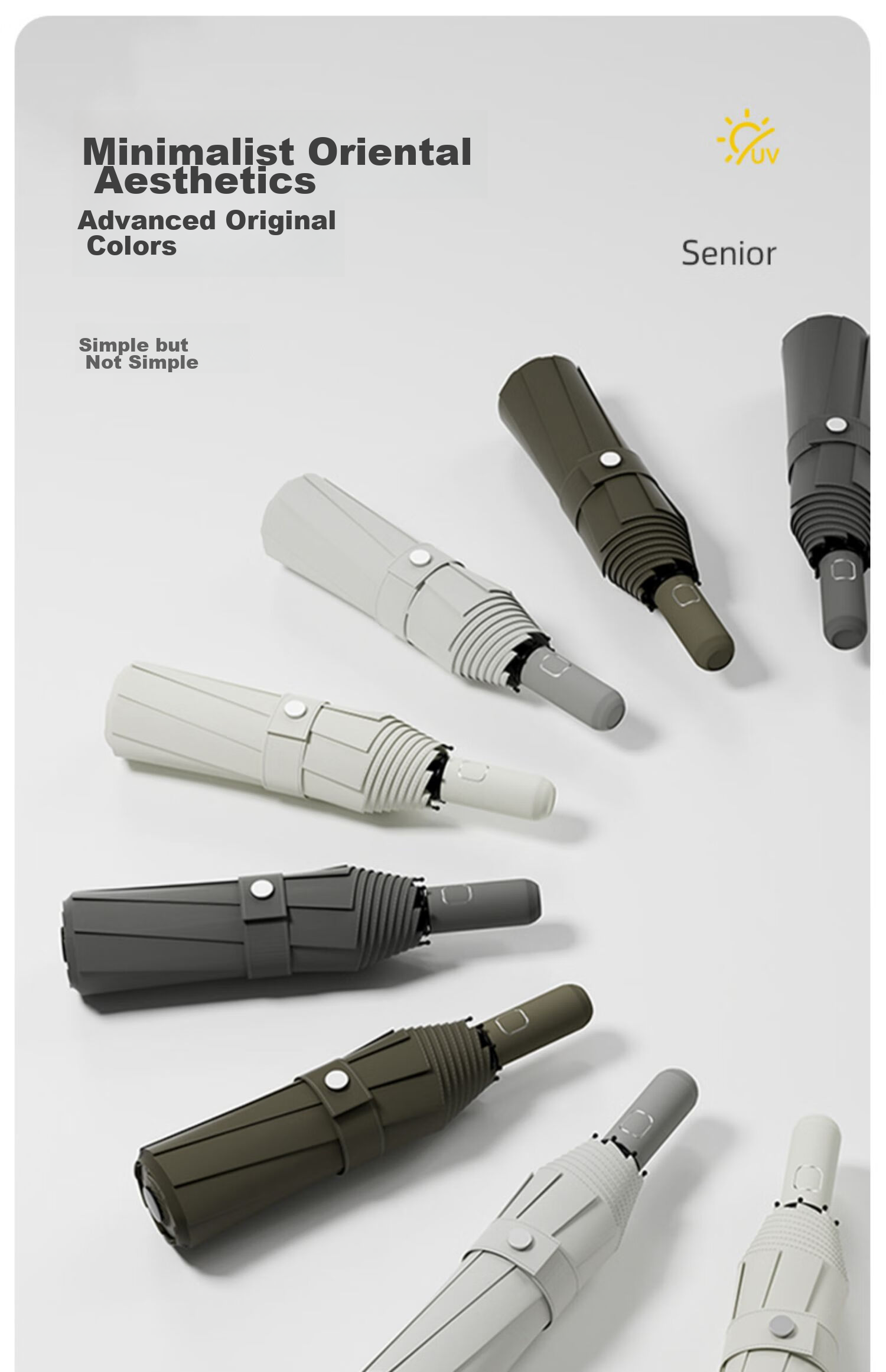 Tianwei Umbrella - Автоматический зонт для дождя и солнца, большой портативный двойной навес, складной зонт, автоматический солнцезащитный навес, настраиваемый