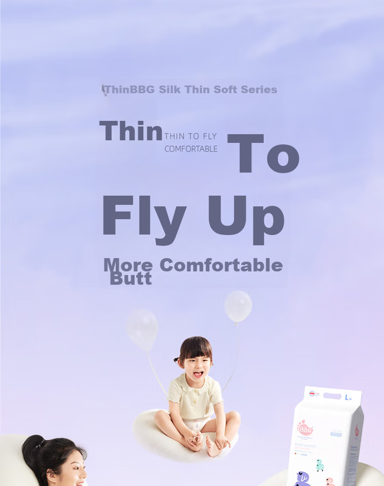 Подгузники-трусики BBG Blue Core, размер L, 5 шт. (8-10 кг), ультратонкие, мягкие, дышащие, с индикатором влаги, для детей