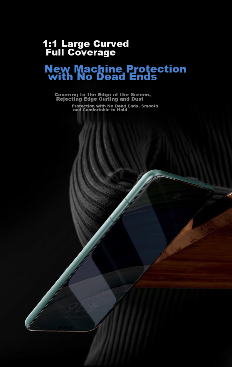 Защитная пленка для экрана DIVI для Huawei Mate 60 Pro/Pro+/RS, микрокристаллическая, антиотпечатки, не закаленное стекло, противоударная, без пыли