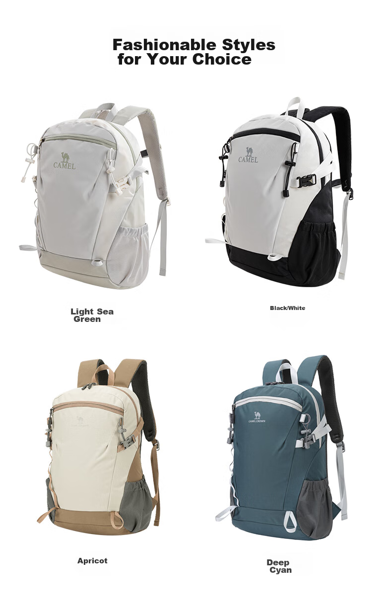 Рюкзак CAMEL URBANTREK 18L, мужской, водостойкий, для путешествий и школы, зеленый