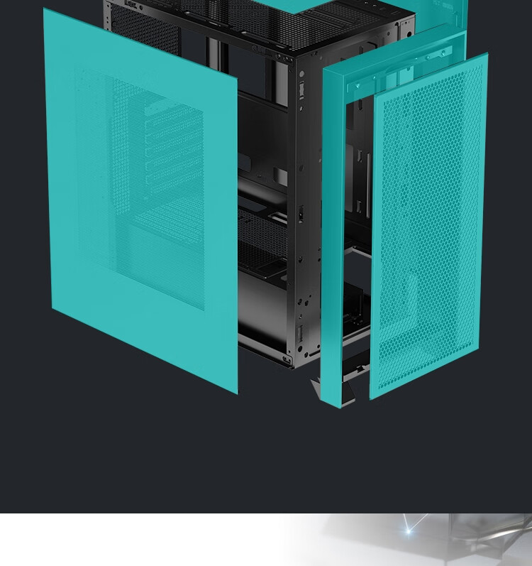 Корпус для компьютера Aigo YOGO T21 Black, ATX, черный
