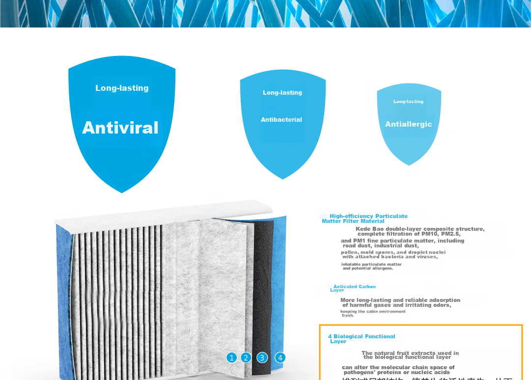 Салонный фильтр MICRONAIR BL006