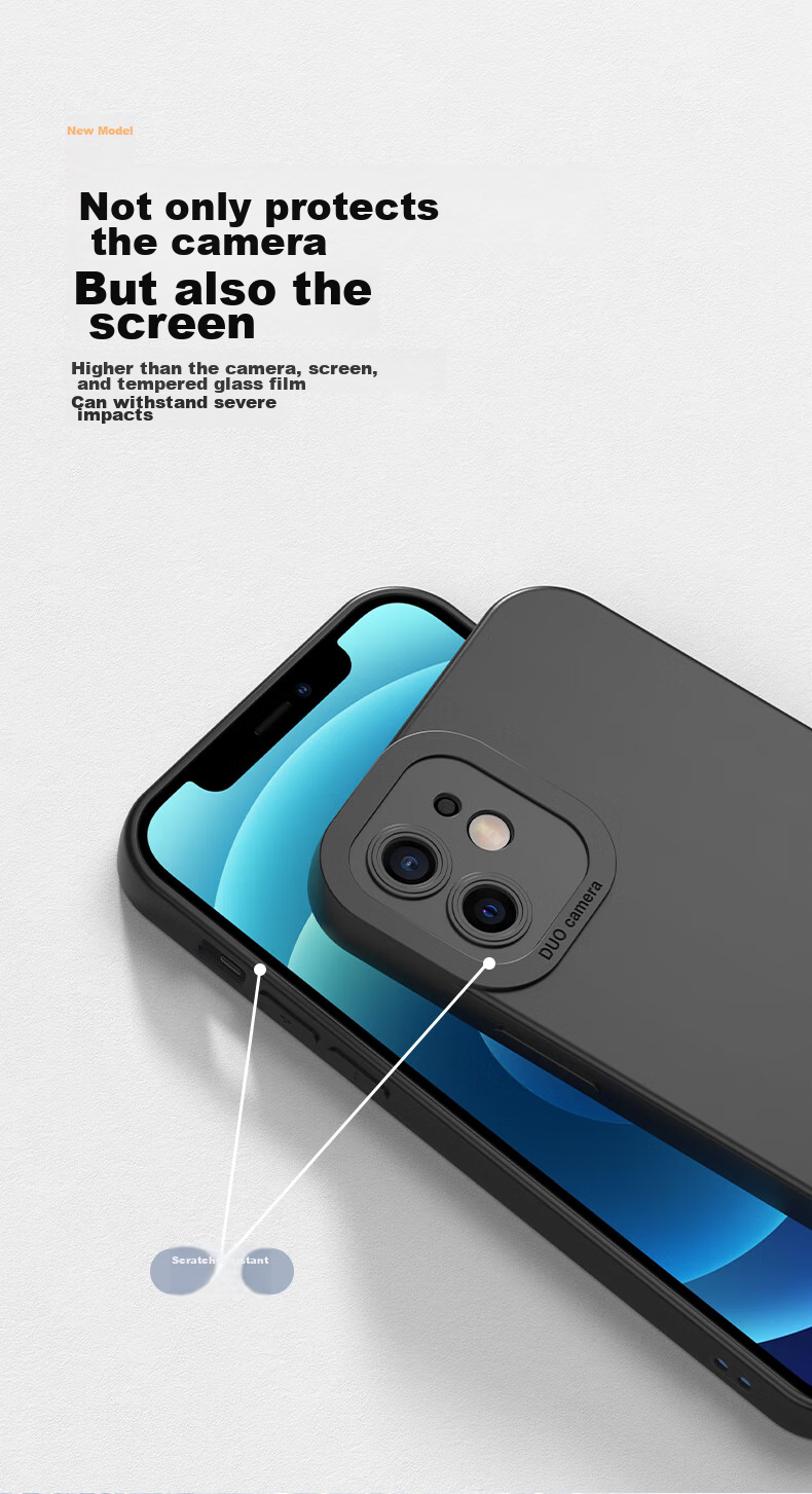 Чехол для iPhone X/XS HOLDZU Angel Eyes, силиконовый, противоударный, ультратонкий, графитовый черный