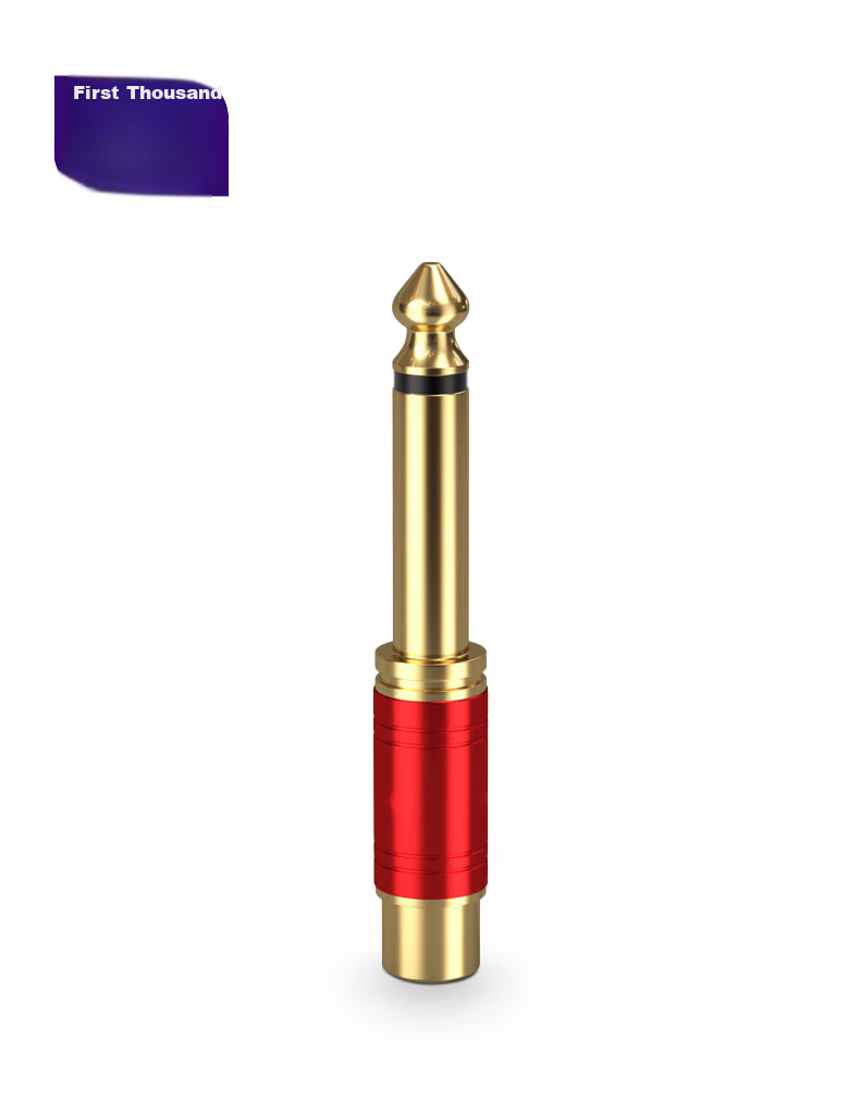 Адаптер SHOCHAN 6.5 мм Male на XLR Female, 6.35 мм на RCA, для микрофона и динамика, 1 шт. SQ-6.5K