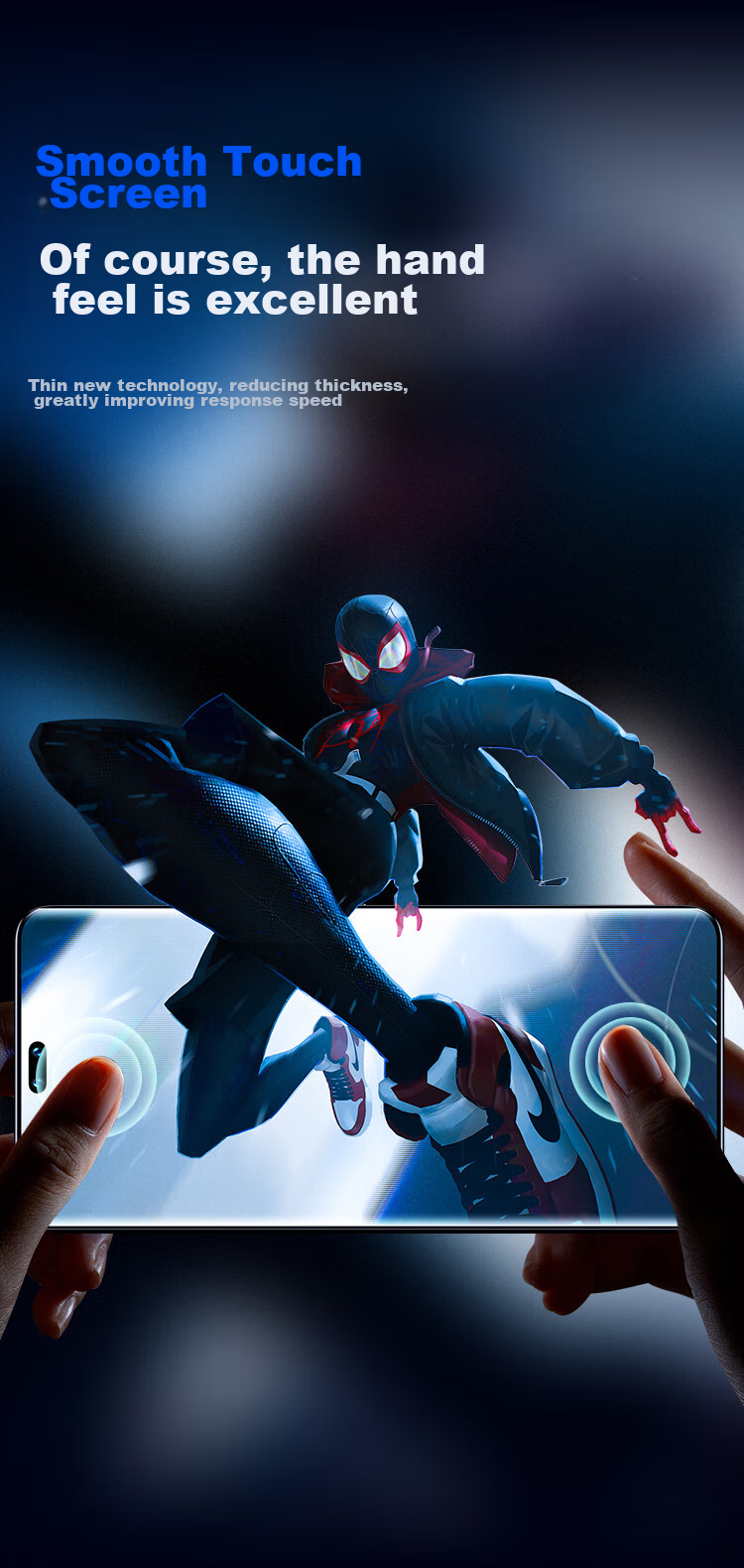 Защитная гидрогелевая пленка Yisika для Honor 200Pro/100Pro/90pro/80pro, полноэкранная, нано-пленка, 2 шт. в комплекте. Высокая четкость, защита от отпечатков пальцев.