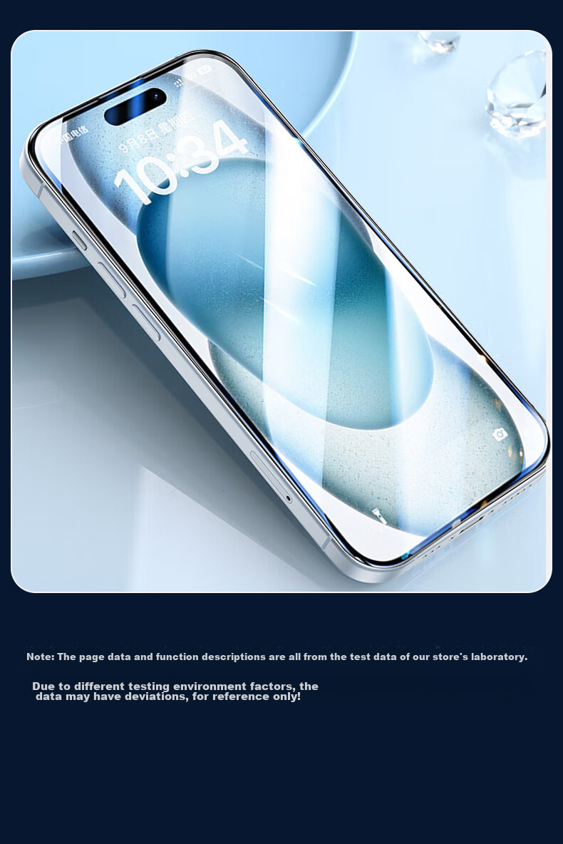 Защитное стекло для экрана KOOLIFE для Apple iPhone 15 Pro Max, ультратонкое, полное покрытие экрана, HD Clear Anti-Drop