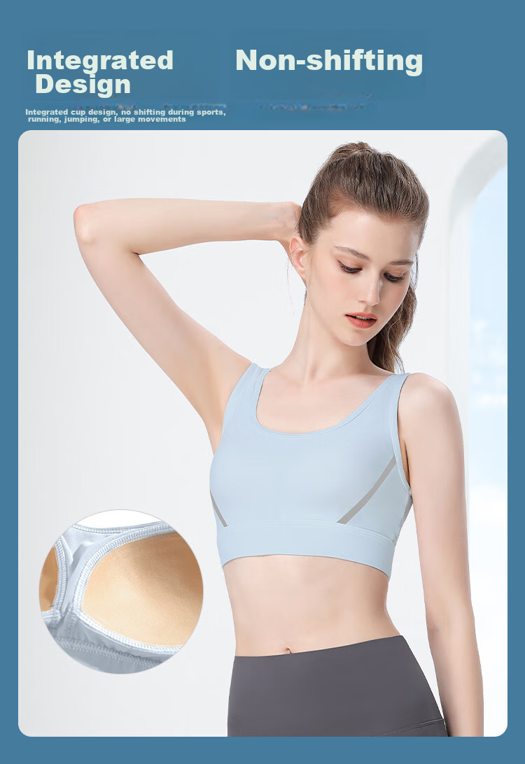 Спортивный бюстгальтер CAMEL High-Intensity Support, цельный, для фитнеса, Y0S1VLZ601A, снежный фиолетовый, M