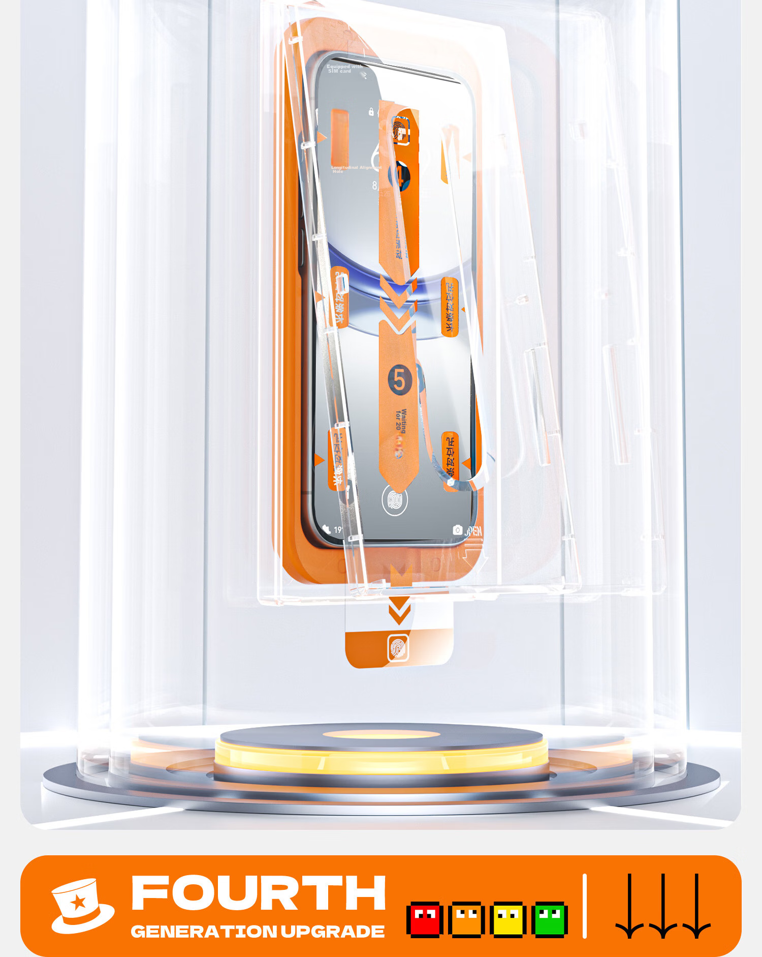 Защитное стекло Mofajiang для Xiaomi Redmi K70 Pro, полное покрытие, HD, противоударное, закаленное стекло