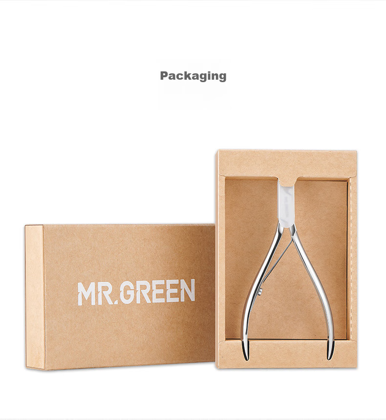 Кусачки для кутикулы MR.GREEN, триммер для омертвевшей кожи, пилочка для ногтей, щипцы для удаления омертвевшей кожи, импортная нержавеющая сталь, MR-1038