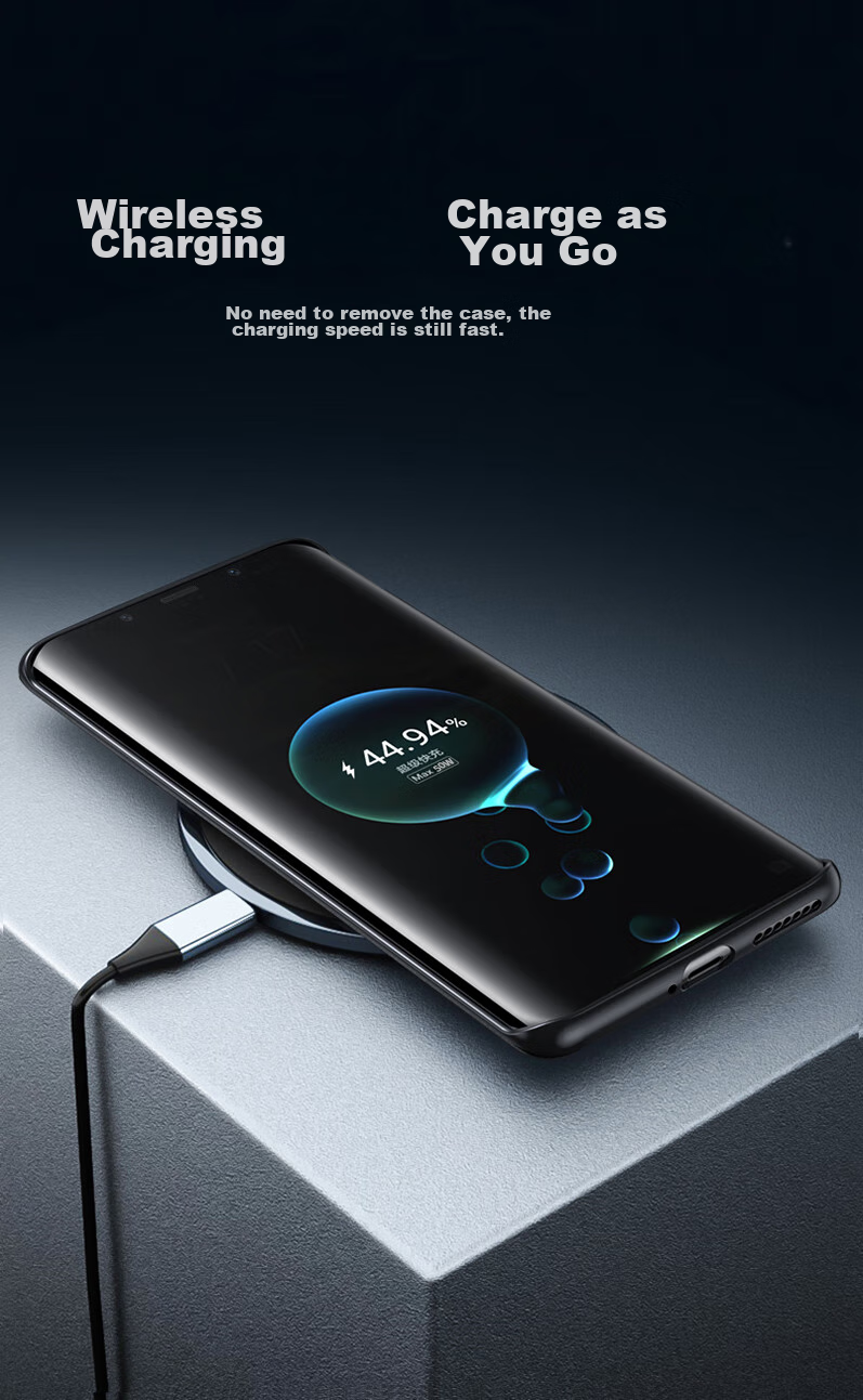 Чехол Porsche Design для Huawei Mate50 RS / Mate50 Porsche Edition, классическая версия, натуральная кожа, ультратонкий, полное покрытие, ударопрочный, элегантный черный