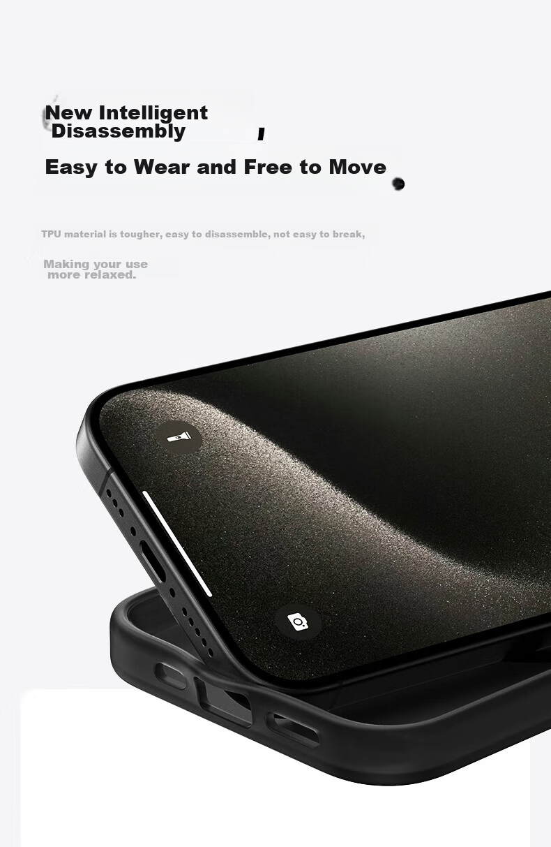Магнитный чехол для iPhone 15 Pro