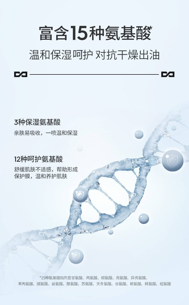左颜右色男士护肤品套装清洁控油抗痘黑头洗面奶氨基酸保湿面霜收毛孔喷雾
