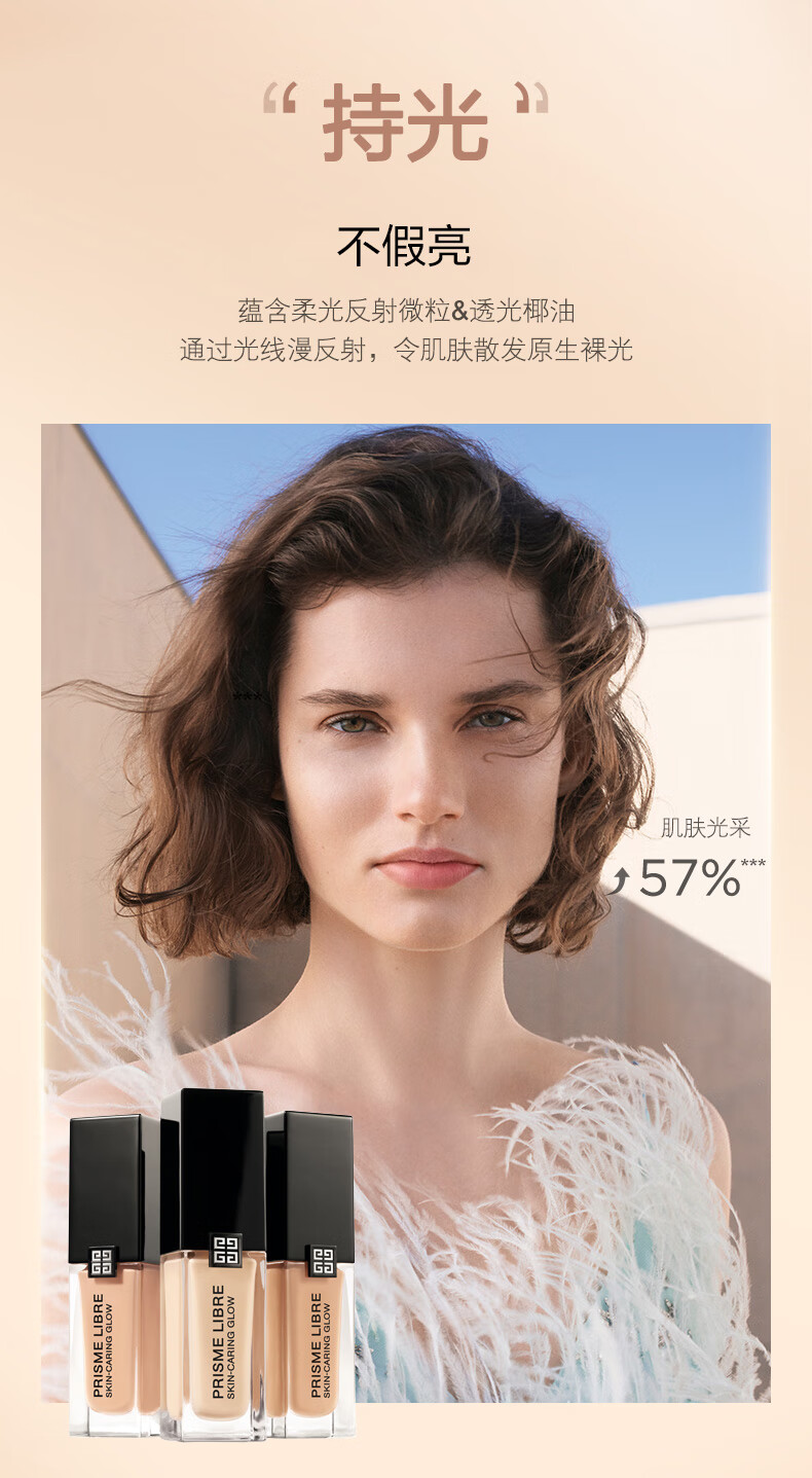 纪梵希（Givenchy）柔雾粉底液1-N80生日礼物送女友【有效期截至2024年10月31日】