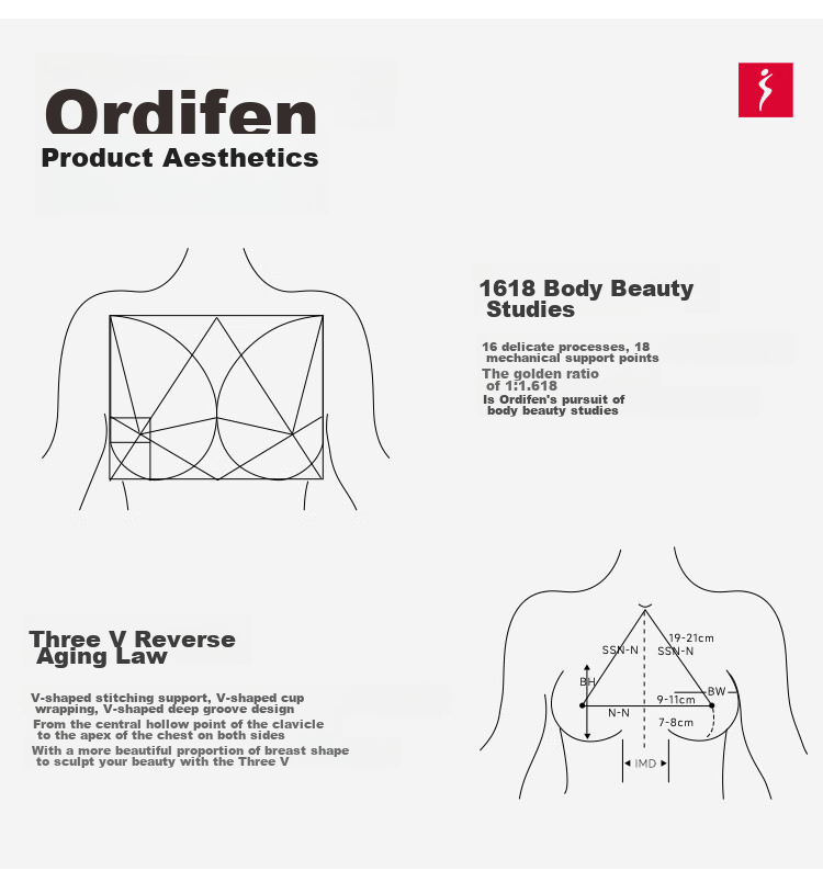 Комплект нижнего белья Ordifen для девочек, спортивный бюстгальтер без косточек, бесшовный, светло-серый