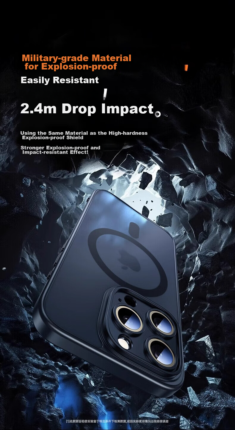 Чехол для Apple iPhone 13 Pro Max DIVI [Skin-Like Magnetic], матовый, противоударный, с поддержкой MagSafe, беспроводной зарядки, защита камеры