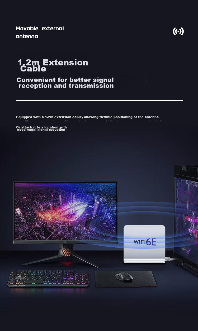 Wi-Fi 6E антенна