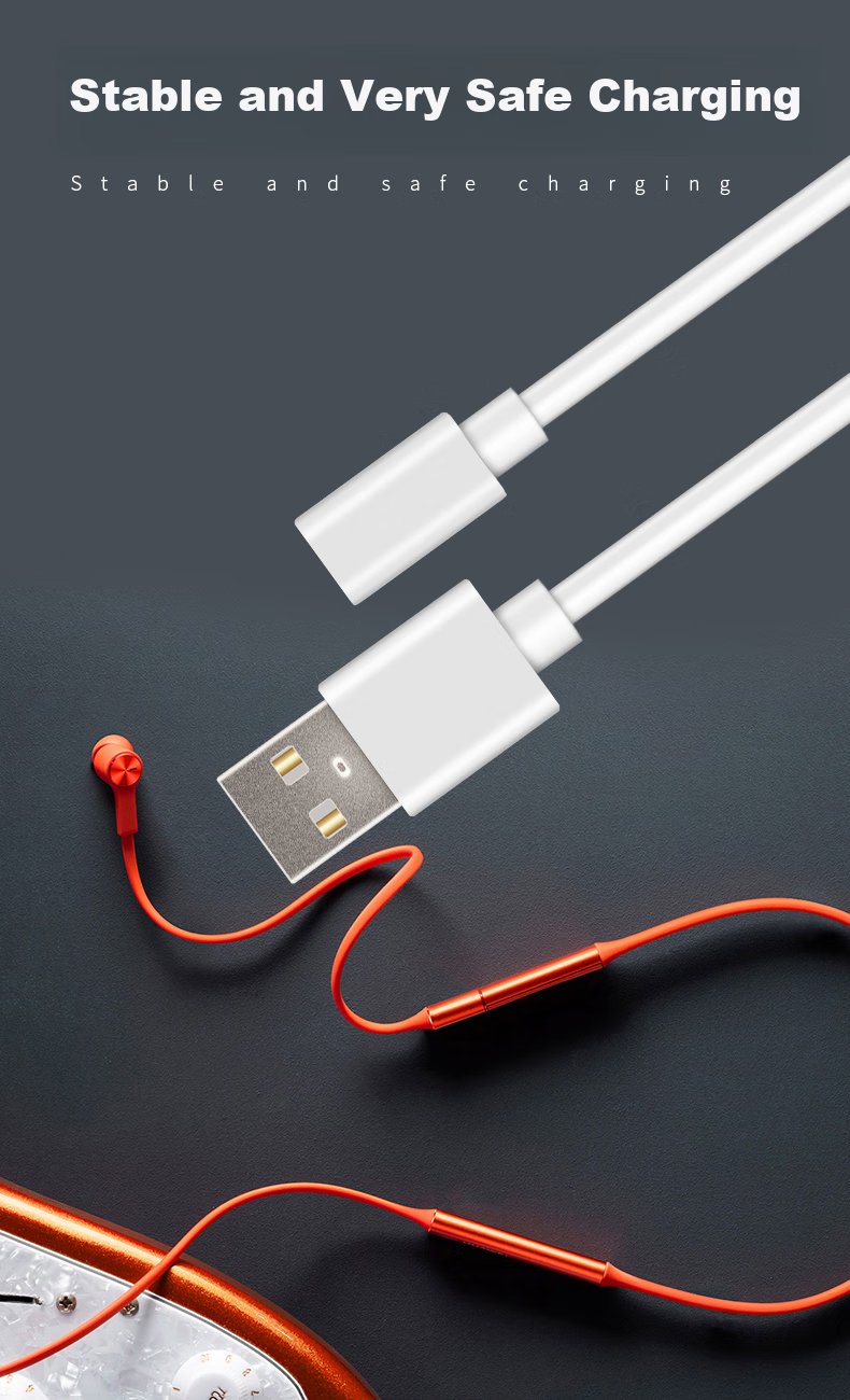 Кабель для зарядки наушников Trendsetter USB Type-C Female Adapter Converter, совместимый с Huawei FreeLace Pro 2, Honor X-Sport PRO AM66 Bluetooth