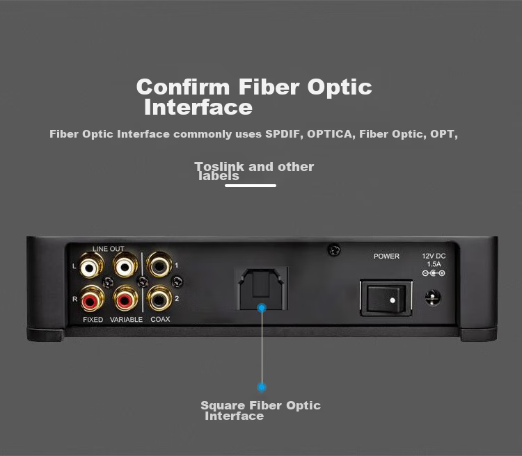 Цифровой аудио кабель CHOSEAL DH517T1, оптический, SPDIF, 1 метр, золотой