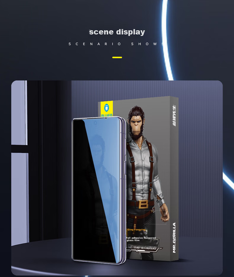 Защитное стекло Lanxingxiansheng для Huawei Mate X5 и Huawei Mate X3 Porsche Design, антибликовое, антиотпечатки, защита конфиденциальности, высокая четкость