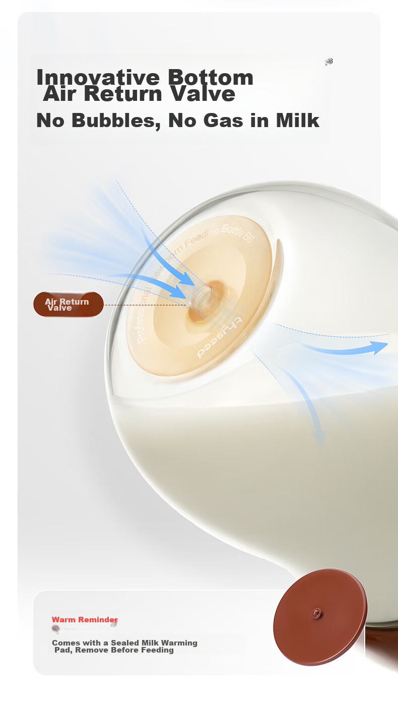 Бутылочка для кормления Shixi, 240 мл, для новорожденных от 3 до 6 месяцев, антиколиковая, стеклянная, с соской, имитирующей грудное молоко