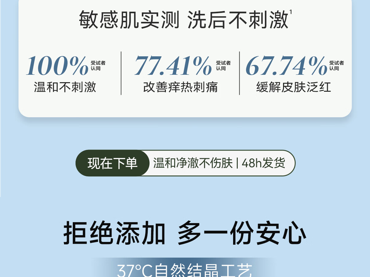 AOEO 山茶花氨基酸洗面奶女控油护肤品毛孔洁面乳男情人节 100g*2
