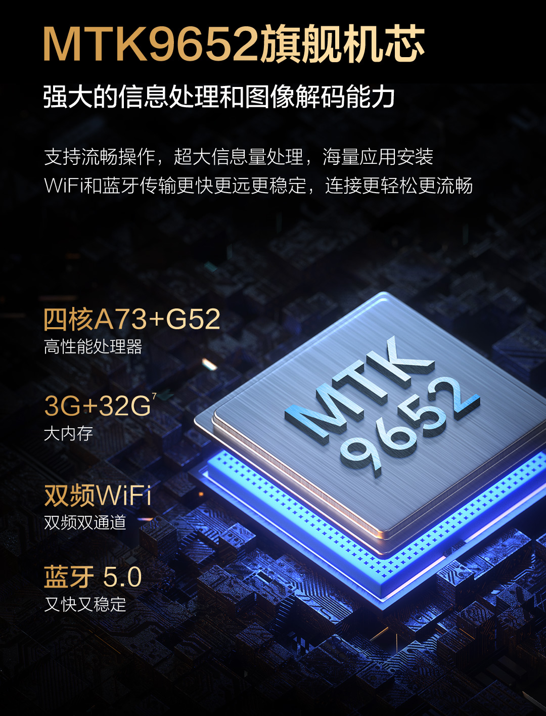 FFALCON雷鸟电视 65S535D 电视机65英寸 4K高色域 背光分区 全面屏 3+32GB大内存 远场语音平板电视