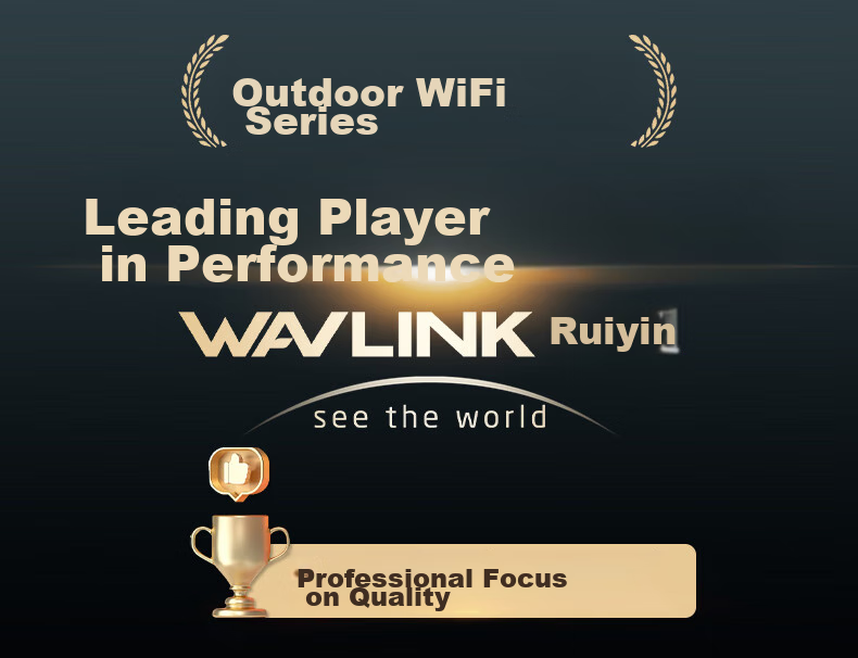 Wavlink AERIAL HD9 AX3000 WiFi 6 уличный маршрутизатор, двухдиапазонный беспроводной мост высокой мощности, всенаправленное покрытие, базовая станция WiFi для наружного видеотрансляции и сетевых зон