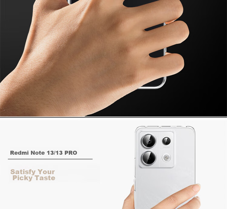 Прозрачный чехол для Redmi Note 13 Pro
