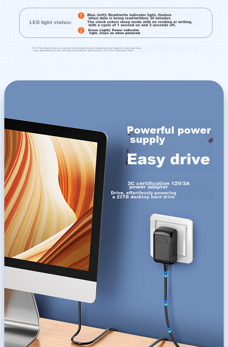 Внешний корпус для жесткого диска UNITEK Y-3035BK, 3.5/2.5 дюйма, USB 3.0, SATA