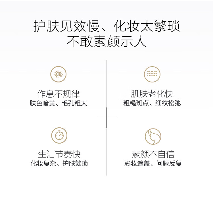 麦吉丽（Mageline）贵妇美颜膏5g素颜霜遮瑕保湿紧致收毛孔淡化痘印