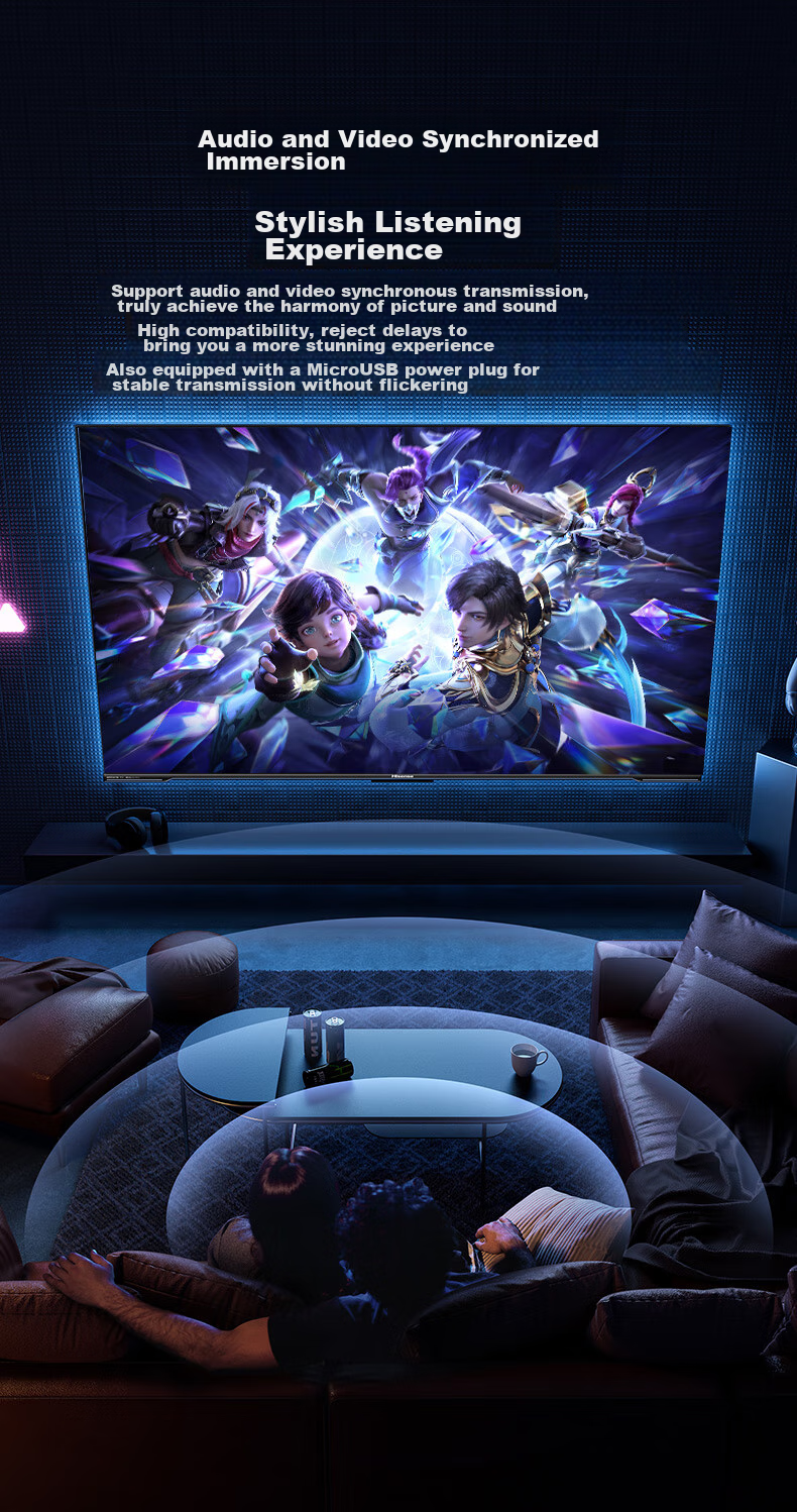 Конвертер BIAZE VGA в HDMI + VGA с аудио, разветвитель, удлинитель, один вход два выхода, подключение компьютера к телевизору или проектору