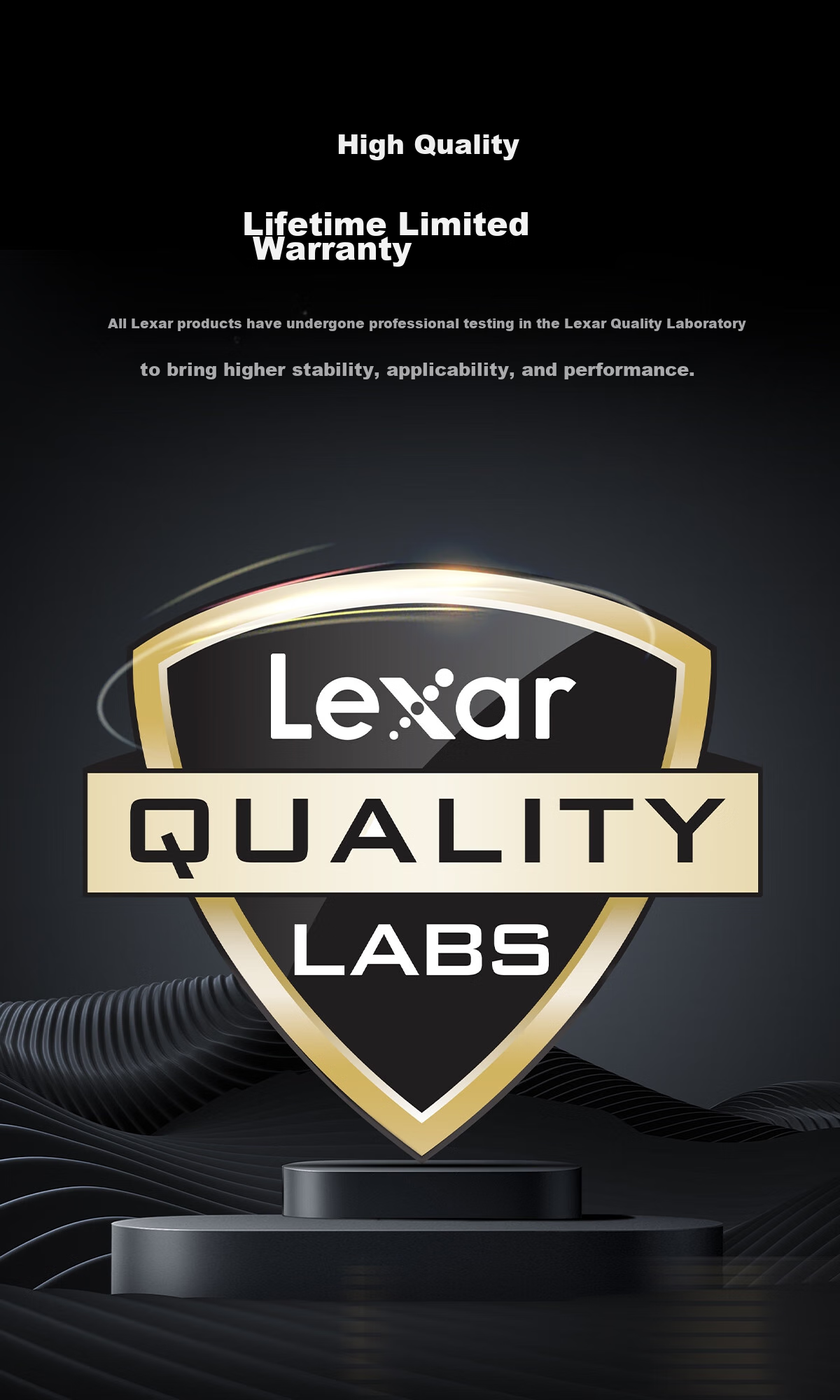 Карта памяти Lexar 256GB SD U3 V30, высокоскоростная, для камер Canon, Sony, Fuji, Nikon, скорость чтения 205 МБ/с, записи 140 МБ/с, 4K Ultra HD, серебристая