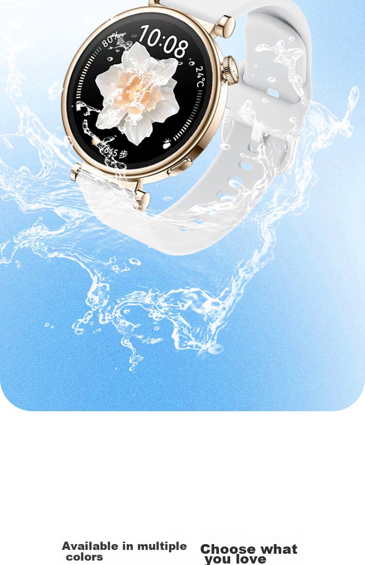 Ремешок ESCAPE для Huawei Watch GT6 / Watch 5 / GT4, силиконовый, 18 мм, белый